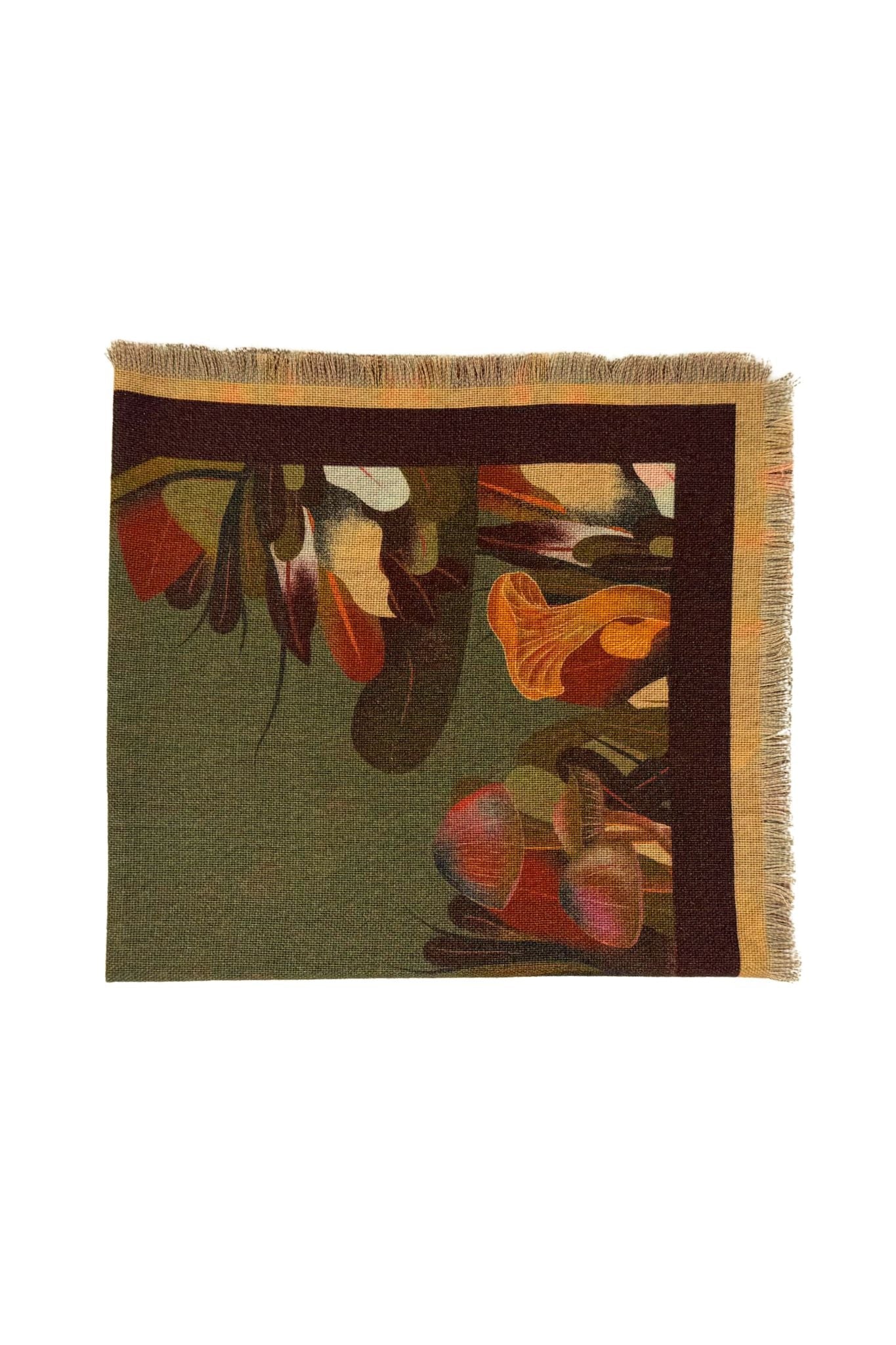 Franco Ferrari Scarf Grido/2S Cm 68X68 S - Vermillion
