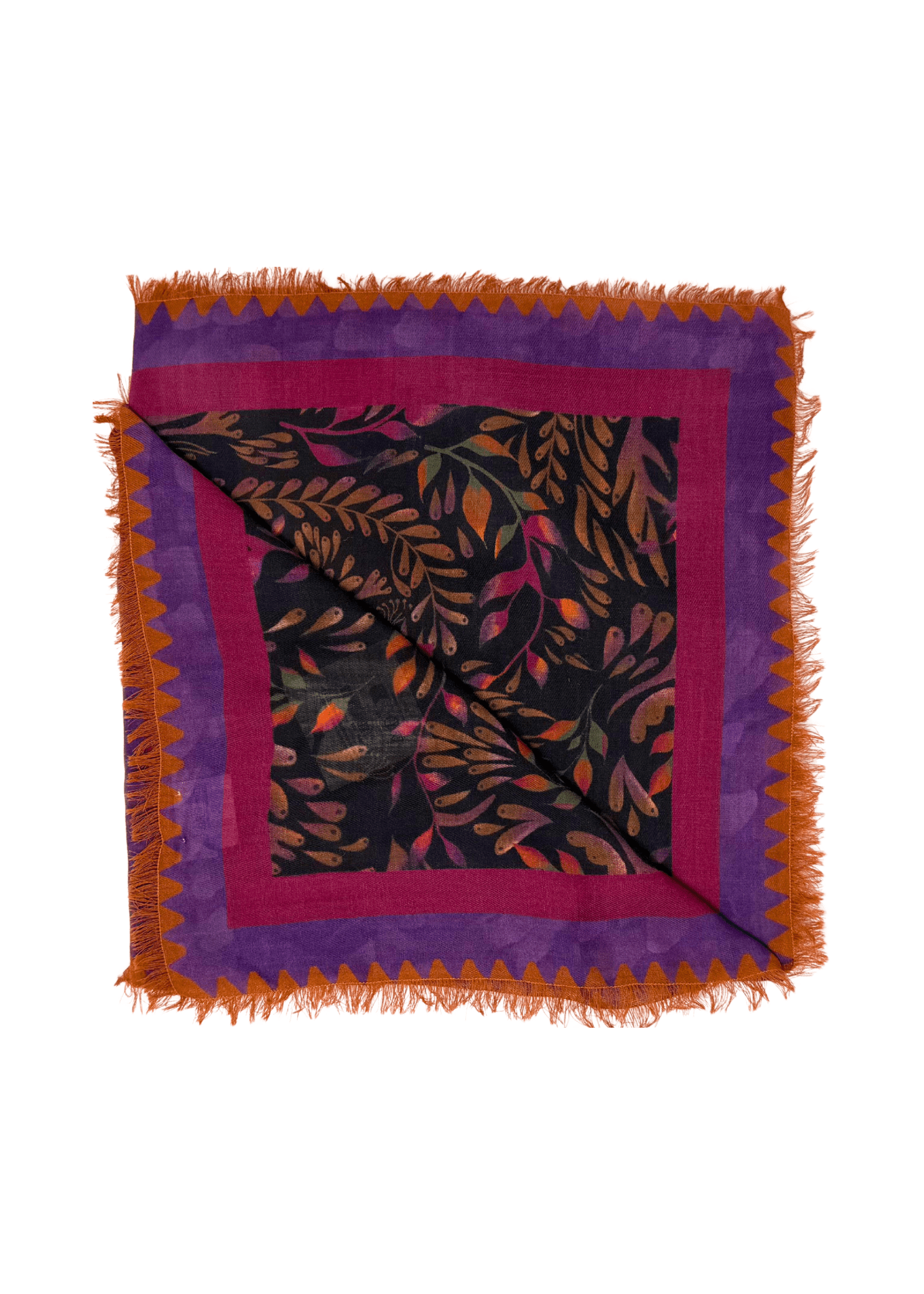 Franco Ferrari Scarf Magarw/Sw Cm 135X135 Sf - Vermillion
