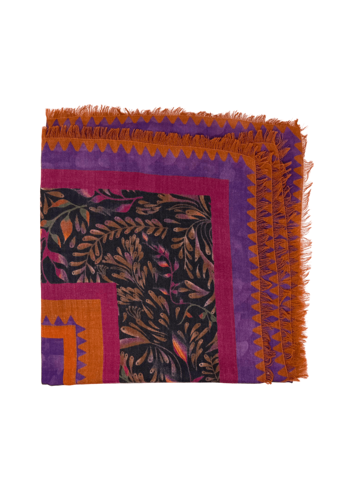Franco Ferrari Scarf Magarw/Sw Cm 135X135 Sf - Vermillion