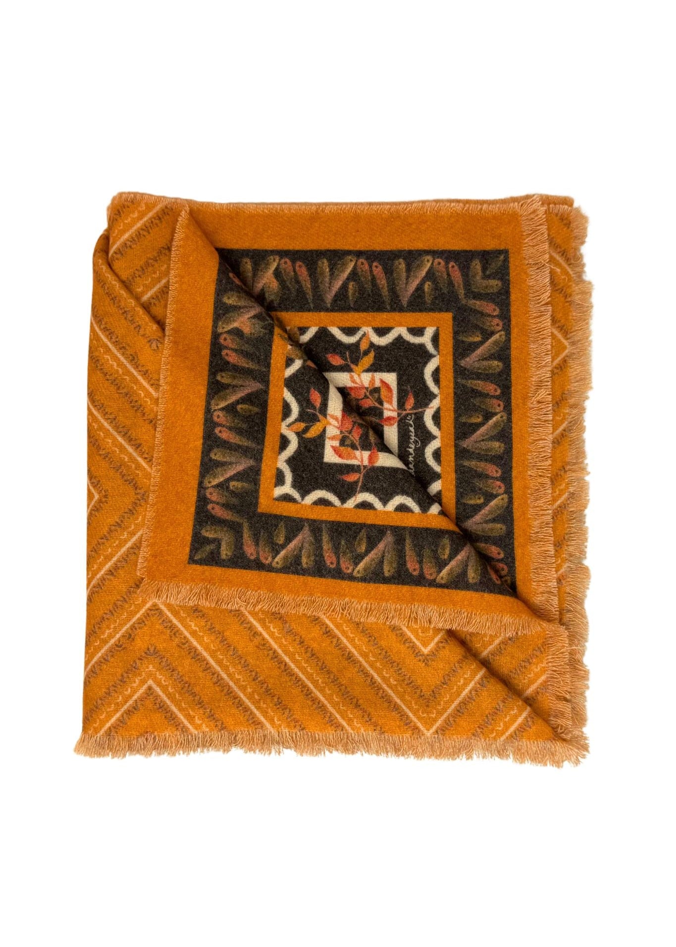 Franco Ferrari Scarf Monferrat/2S Cm 65X195Xs - Vermillion