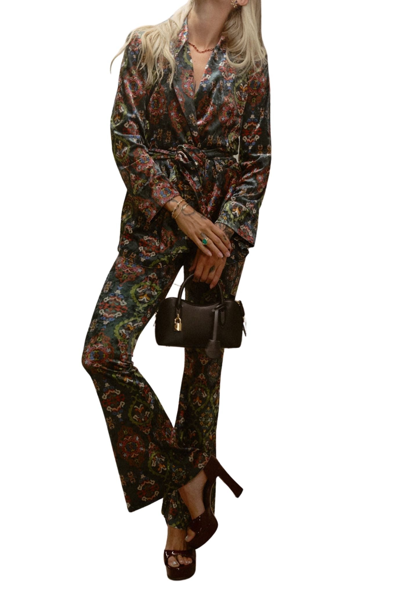 Franco Ferrari Trousers - Vermillion