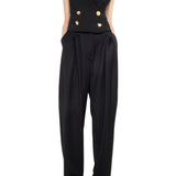 Francoise Mercedes Top - Vermillion