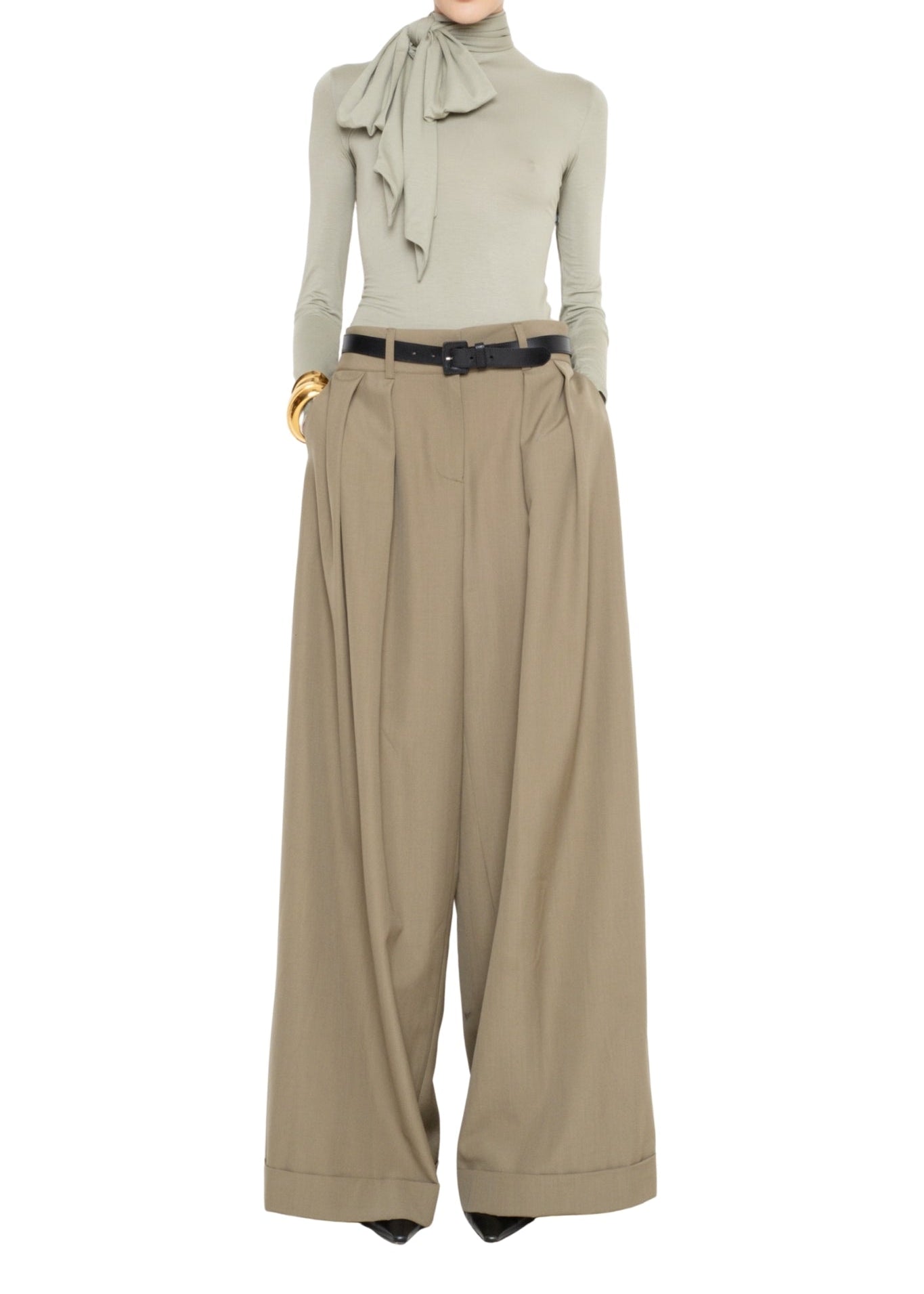 Francoise Mila Pant - Vermillion