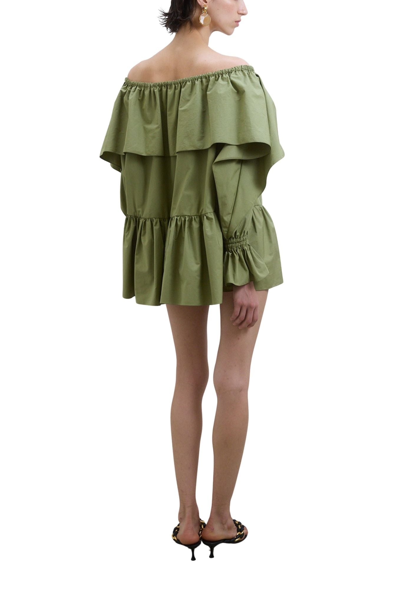 Francoise Sadie Dress - Vermillion