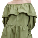 Francoise Sadie Dress - Vermillion