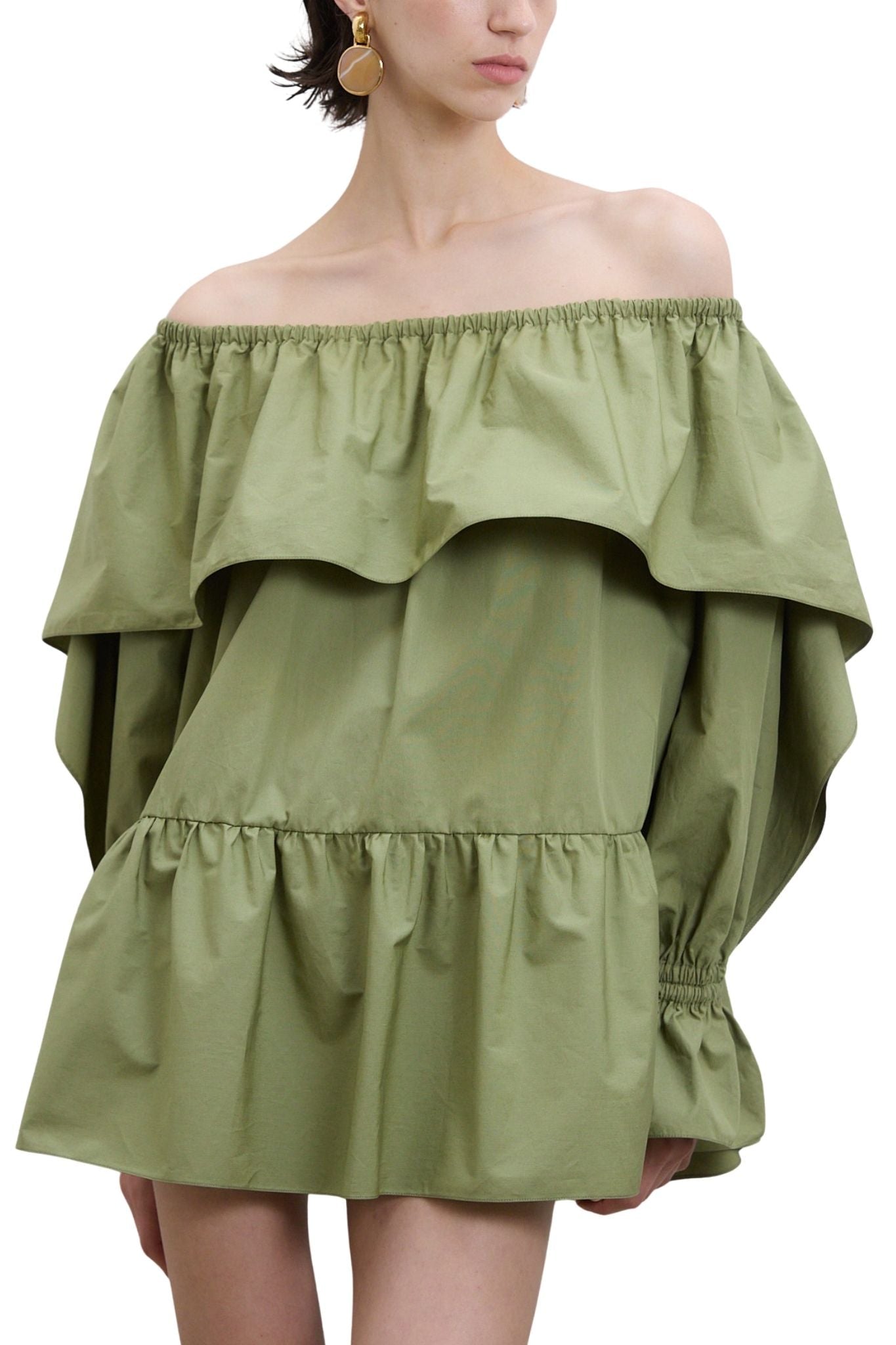 Francoise Sadie Dress - Vermillion