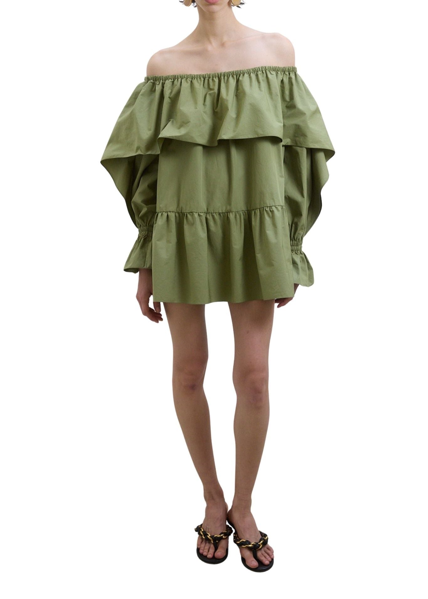 Francoise Sadie Dress - Vermillion