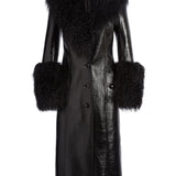 Francoise Tamara Coat - Vermillion