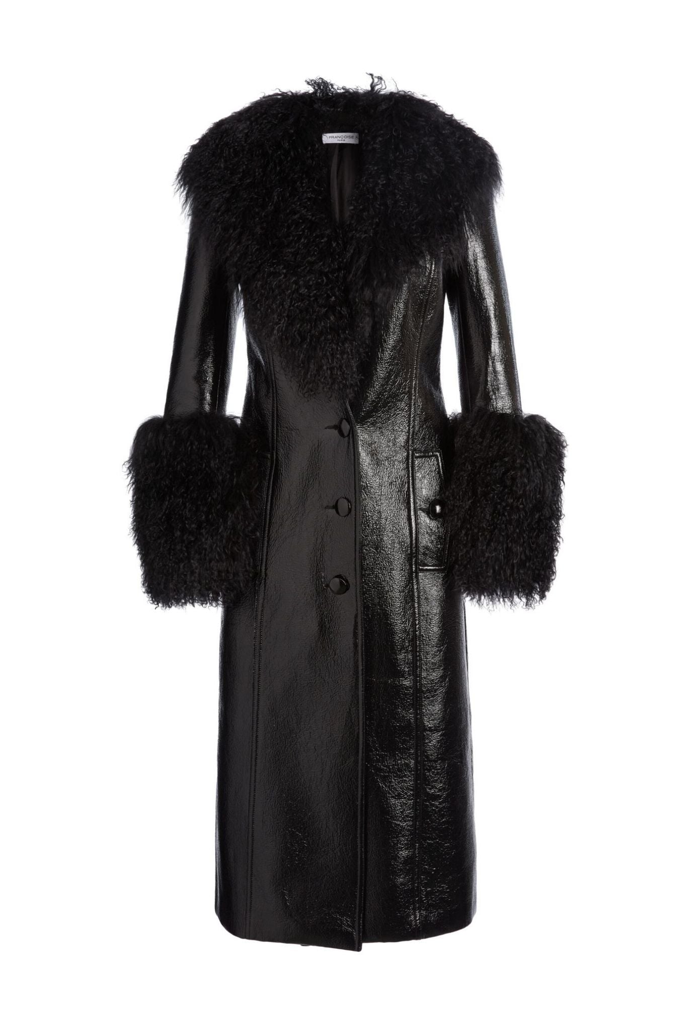 Francoise Tamara Coat - Vermillion