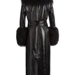 Francoise Tamara Coat - Vermillion