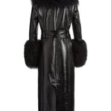 Francoise Tamara Coat - Vermillion