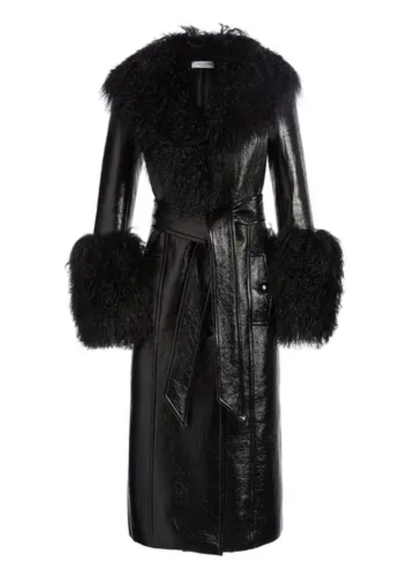 Francoise Tamara Coat - Vermillion