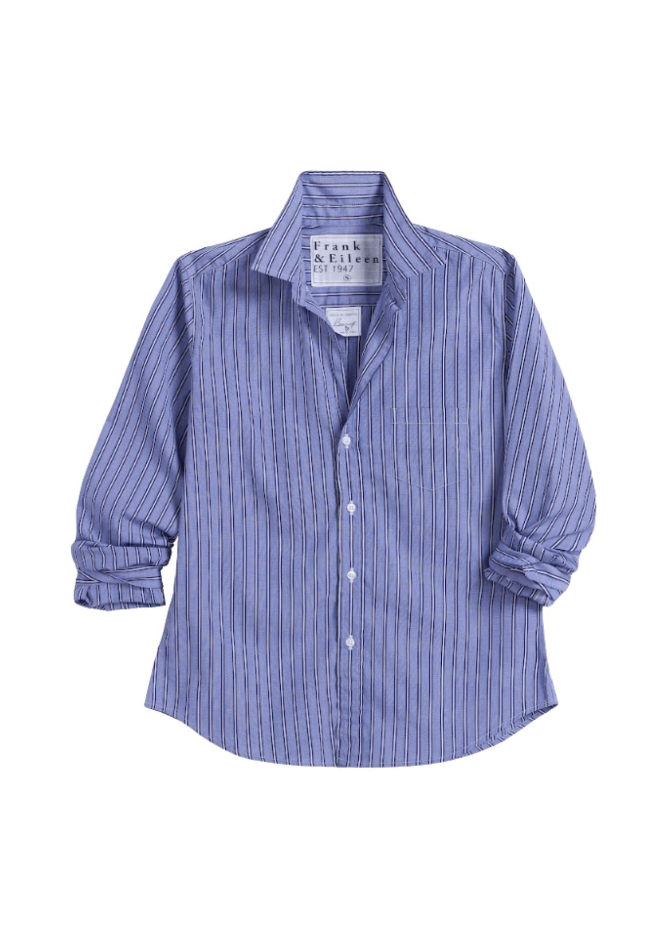 Frank & Eileen Barry Tailored Button-up Shirt - Vermillion