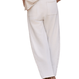 Frank & Eileen Bibi Barrel-leg Sweatpant - Vermillion