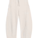 Frank & Eileen Bibi Barrel-leg Sweatpant - Vermillion