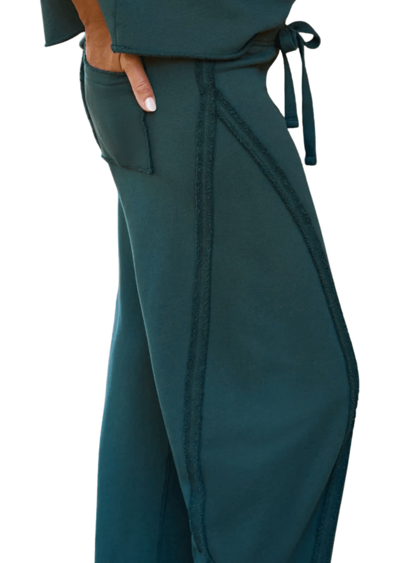 Frank & Eileen Bibi Barrel-leg Sweatpant - Vermillion