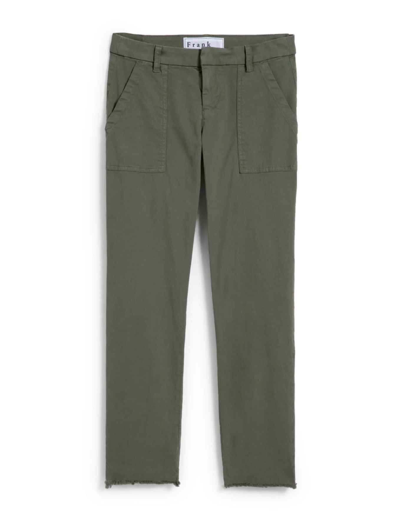 Frank & Eileen Blackrock Italian Utility Pant - Vermillion