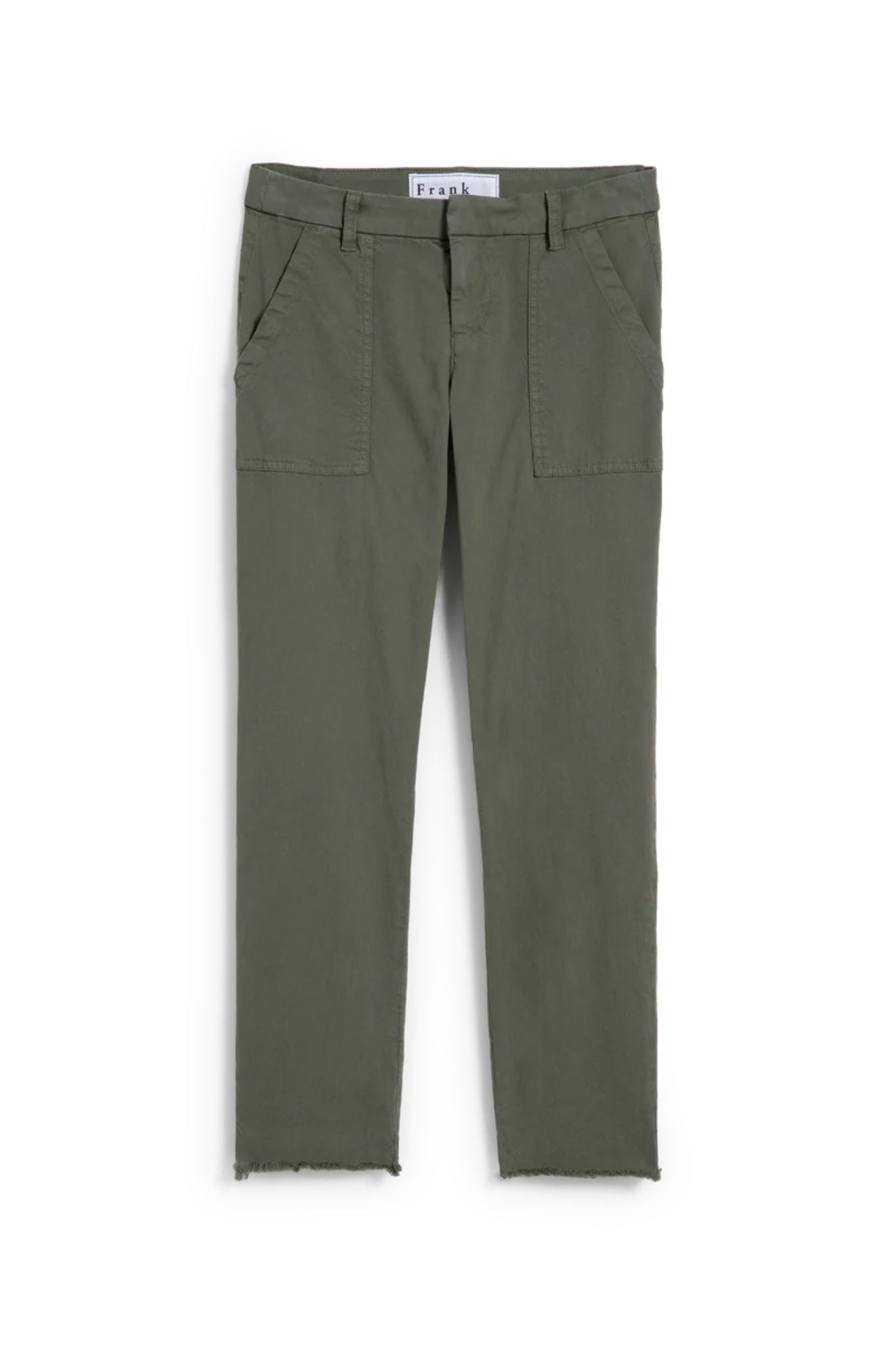 Frank & Eileen Blackrock Italian Utility Pant - Vermillion