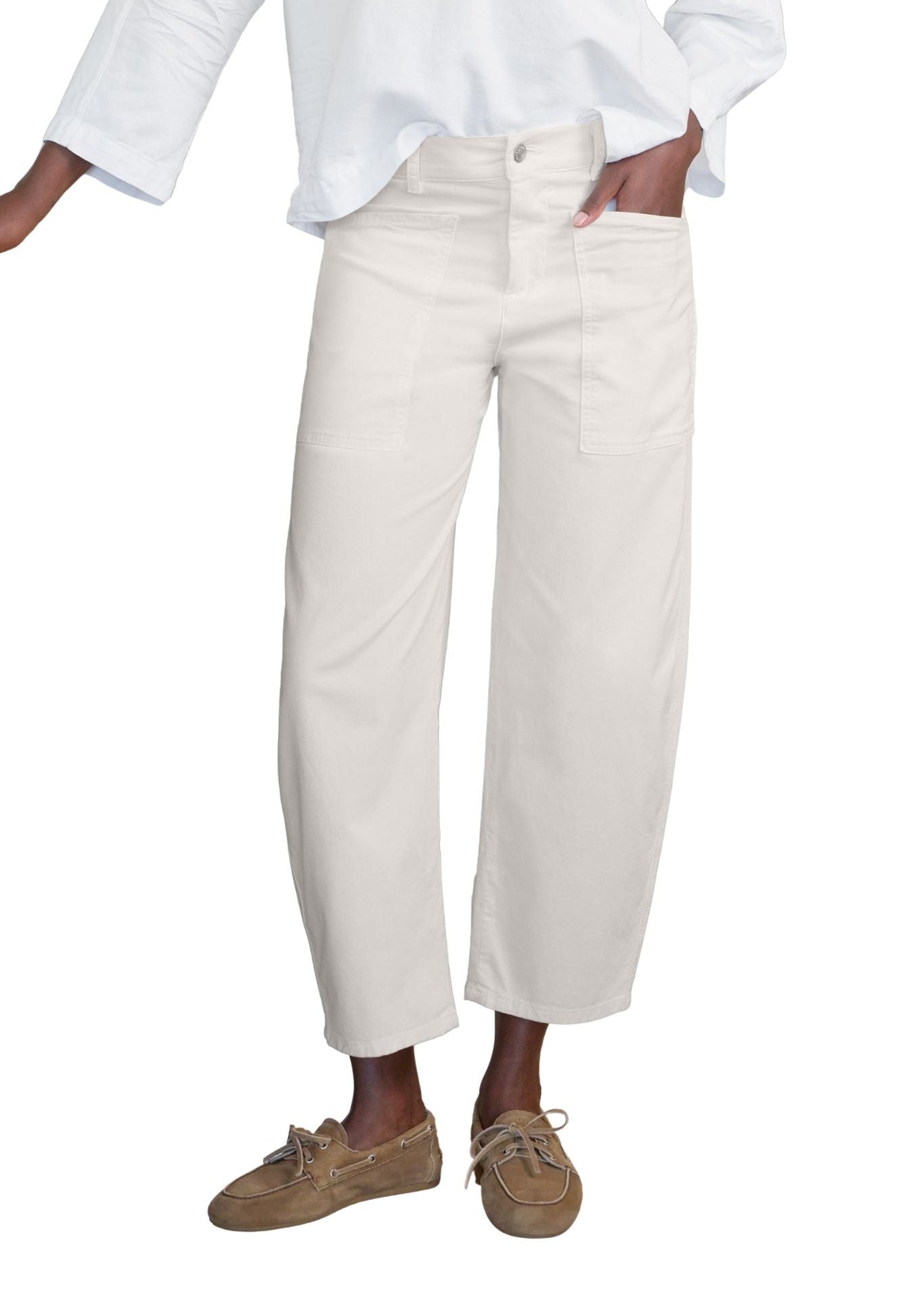 Frank & Eileen Bray Everyday Barrel Pant - Vermillion