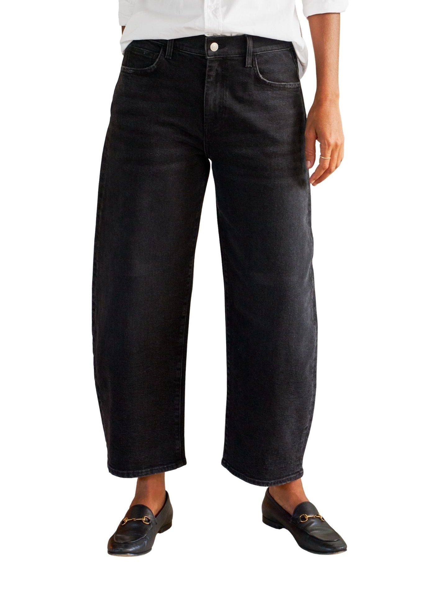 Frank & Eileen Brennan Barrel Jean - Vermillion