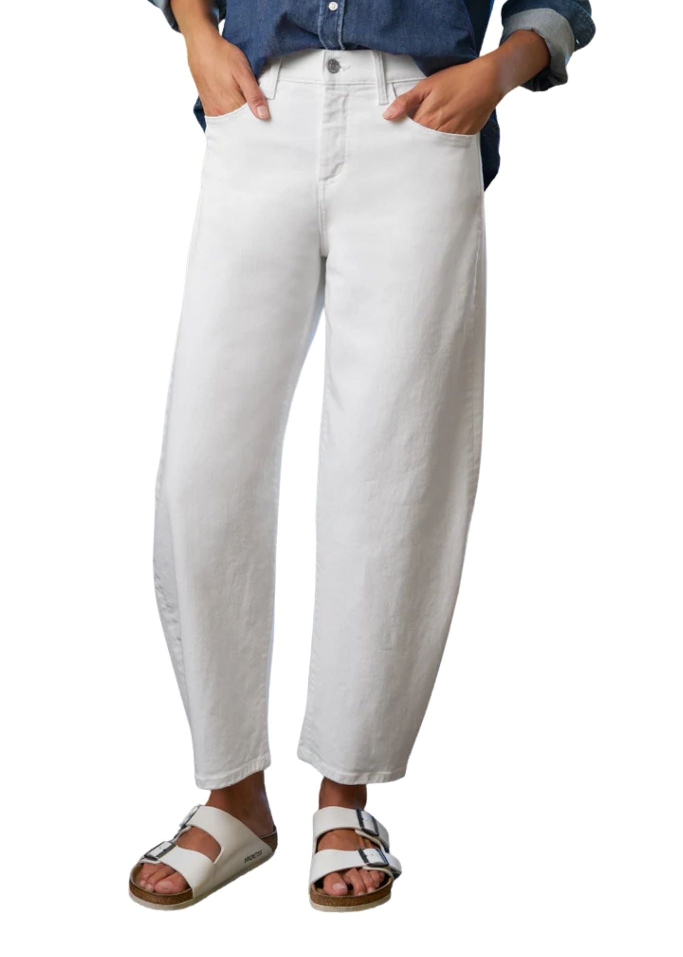 Frank & Eileen Brennan Barrel Jean - Vermillion