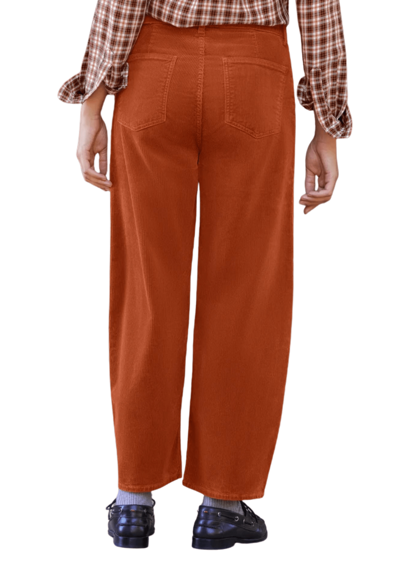 Frank & Eileen Brennan Barrel Jean - Vermillion
