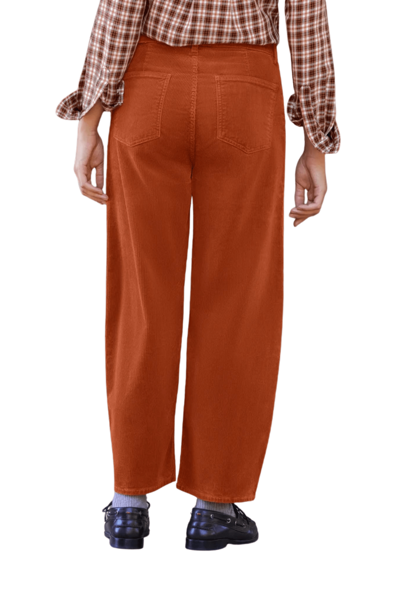 Frank & Eileen Brennan Barrel Jean - Vermillion