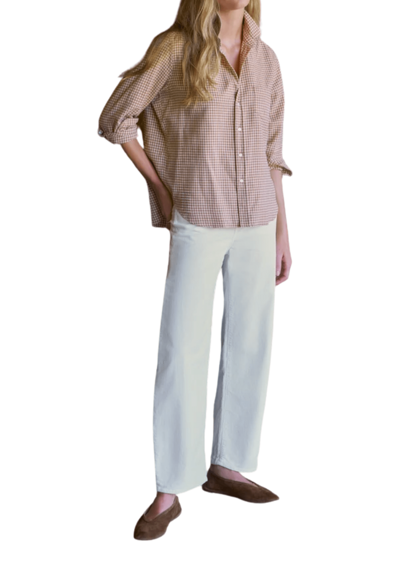 Frank & Eileen Brennan Barrel-leg Jean - Vermillion