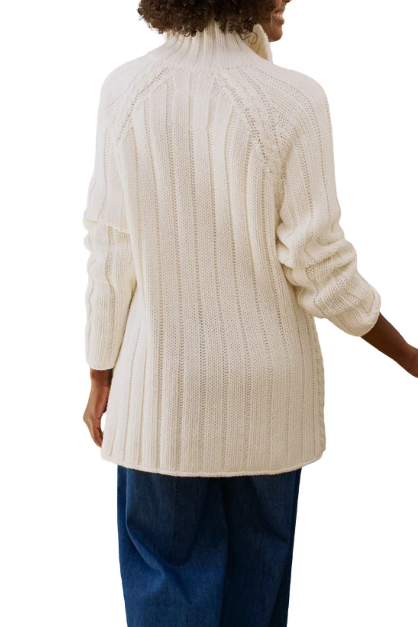 Frank & Eileen Cotswolds Cardigan - Vermillion