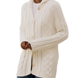 Frank & Eileen Cotswolds Cardigan - Vermillion