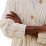 Frank & Eileen Cotswolds Cardigan - Vermillion