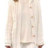 Frank & Eileen Cotswolds Cardigan - Vermillion