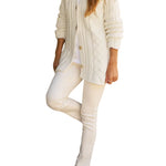 Frank & Eileen Cotswolds Cardigan - Vermillion