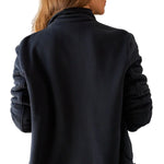 Frank & Eileen Cropped Sweatshirt Peacoat - Vermillion