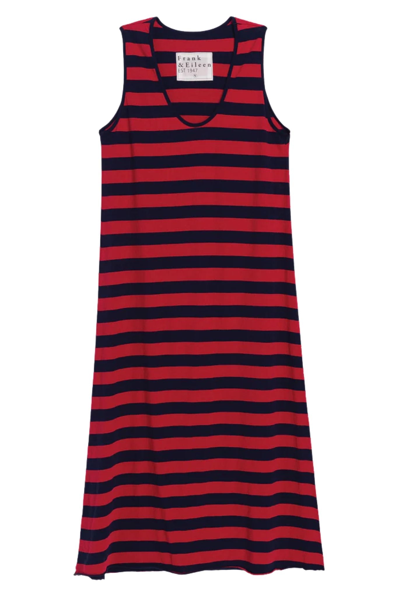 Frank & Eileen Dylan Scoop Neck Dress - Vermillion