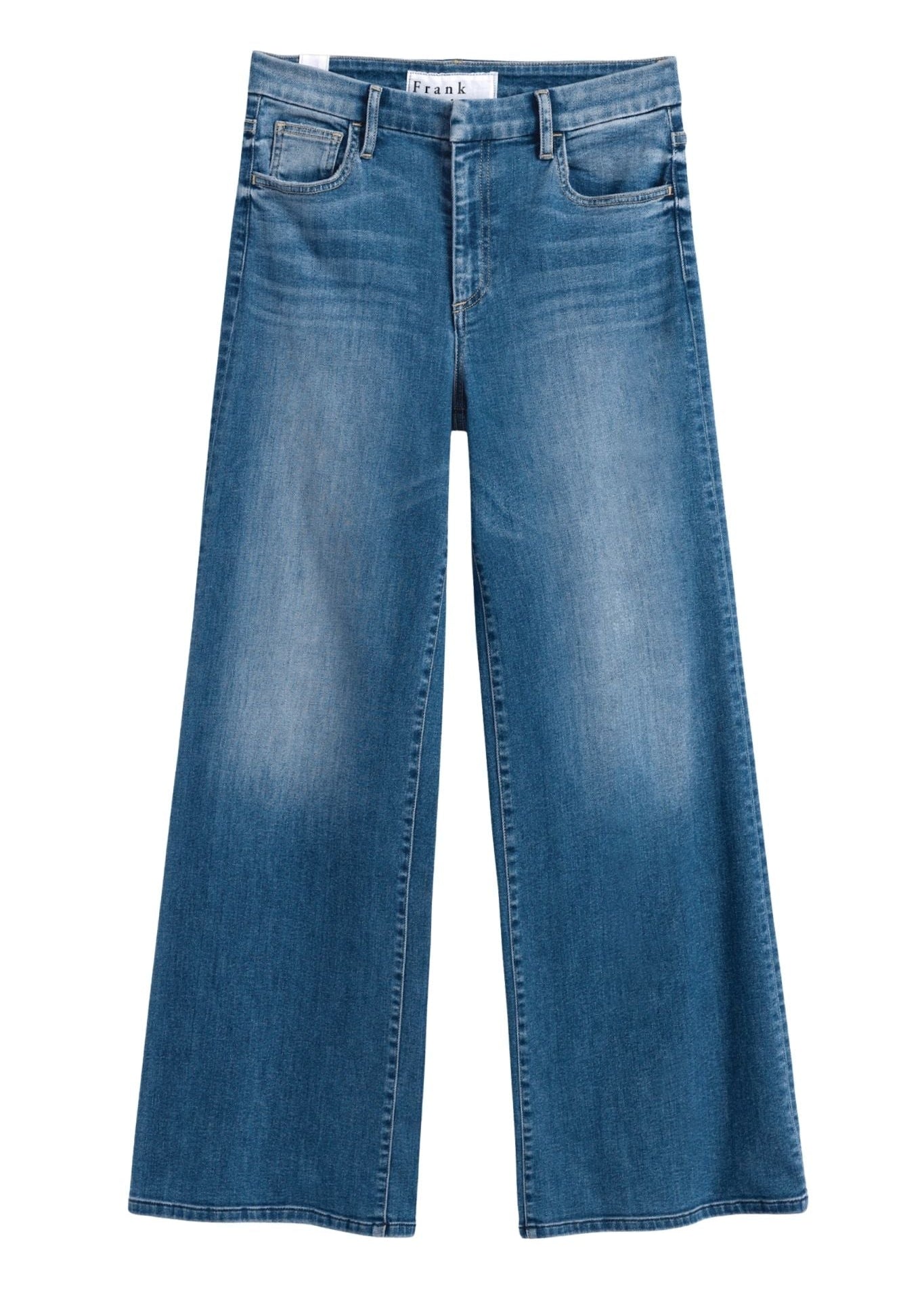 Frank & Eileen East Galway 32" Wide Leg Jean - Vermillion