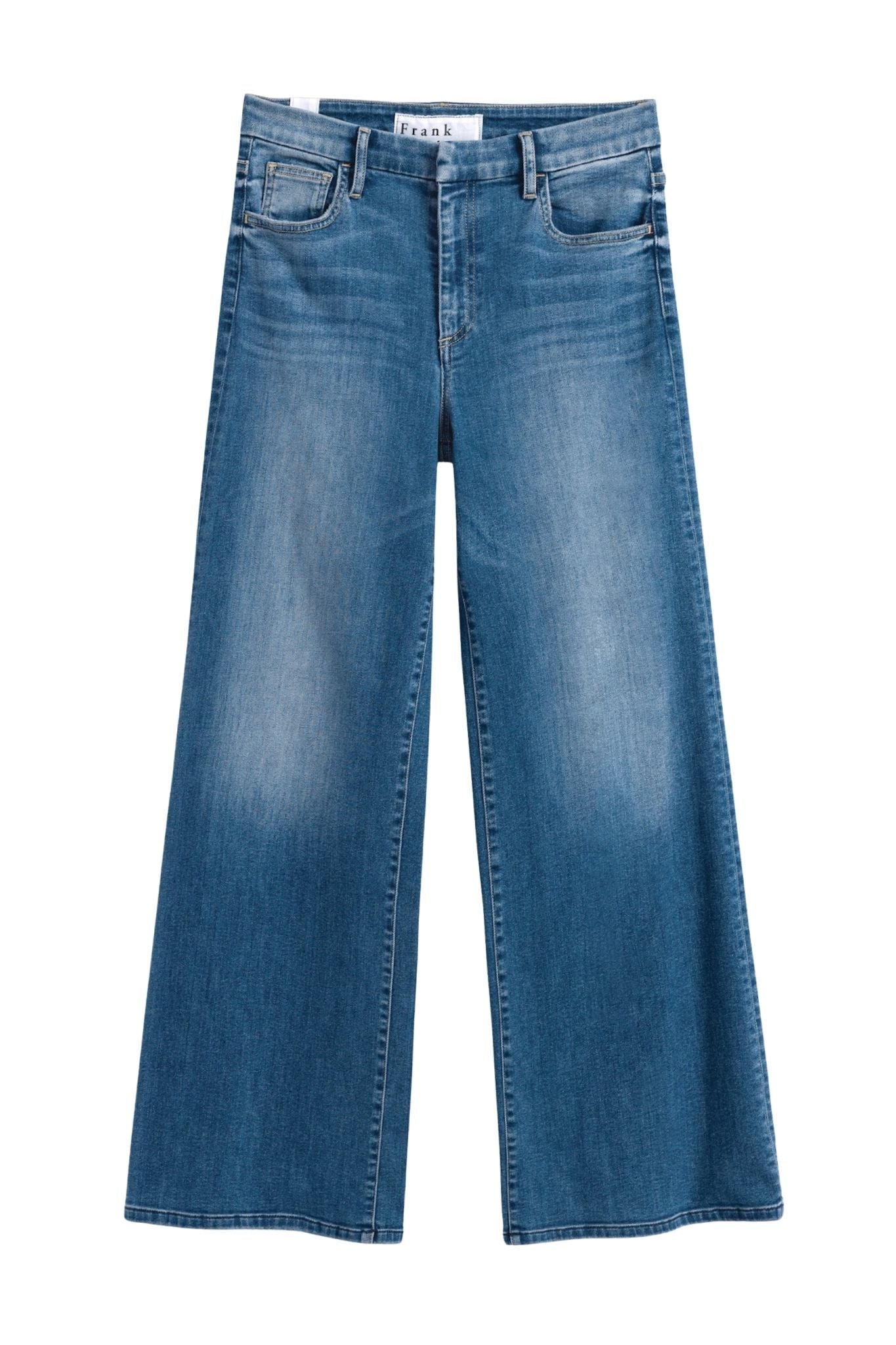 Frank & Eileen East Galway 32" Wide Leg Jean - Vermillion