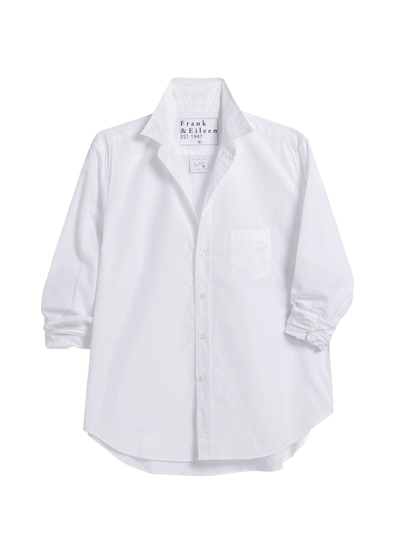 Frank & Eileen Eileen Relaxed Button-up Shirt - Vermillion