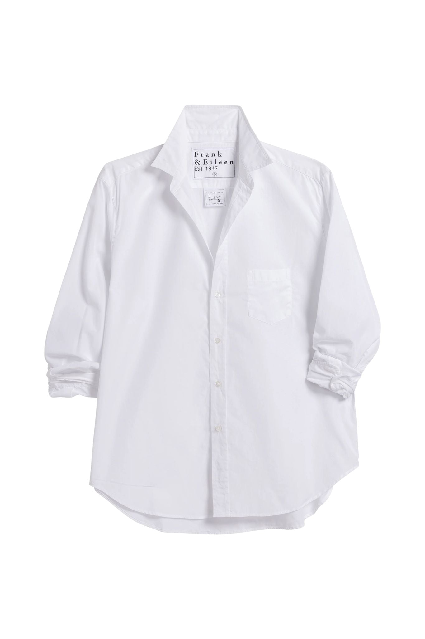 Frank & Eileen Eileen Relaxed Button-up Shirt - Vermillion
