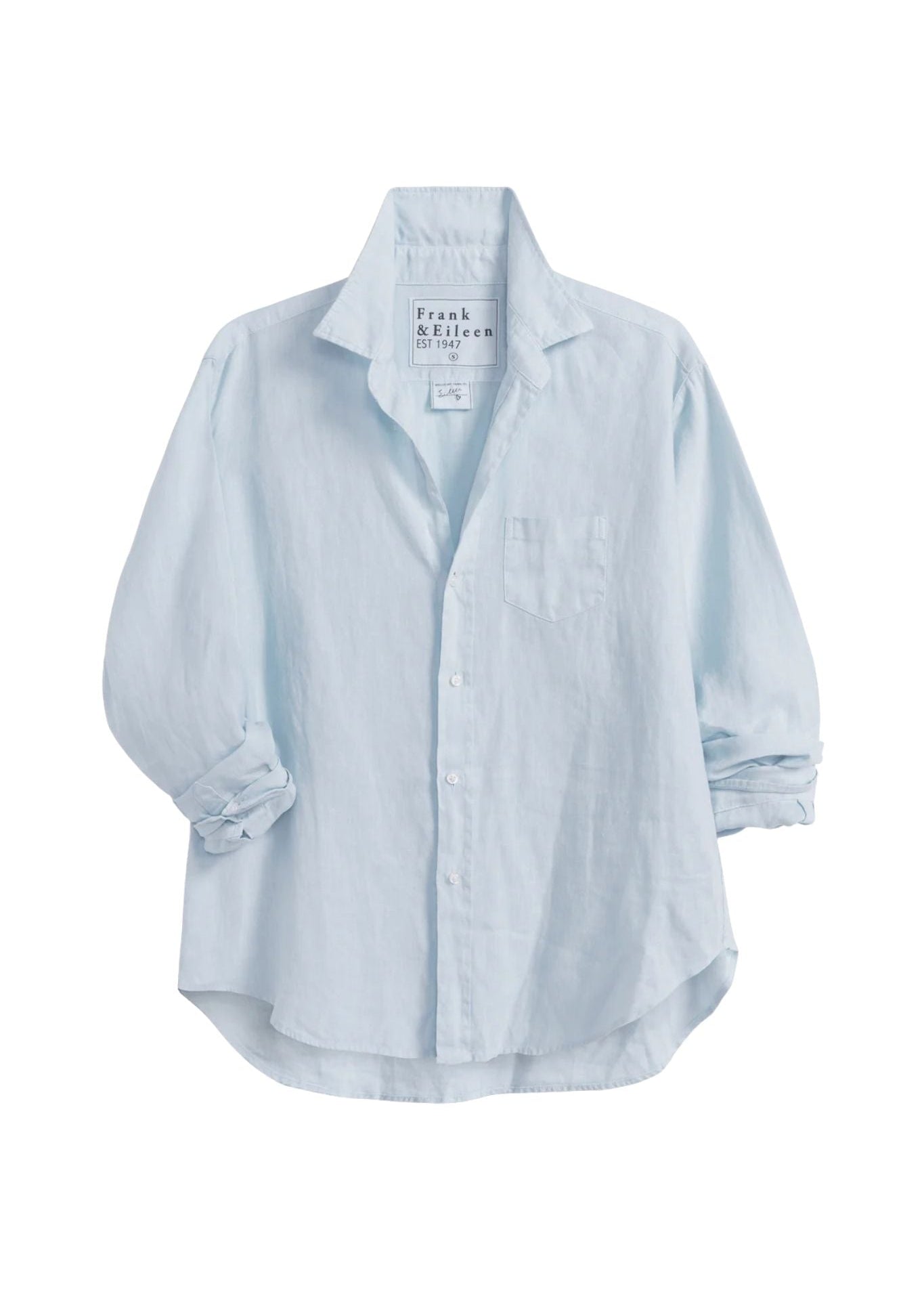 Frank & Eileen Eileen Relaxed Button-up Shirt - Vermillion
