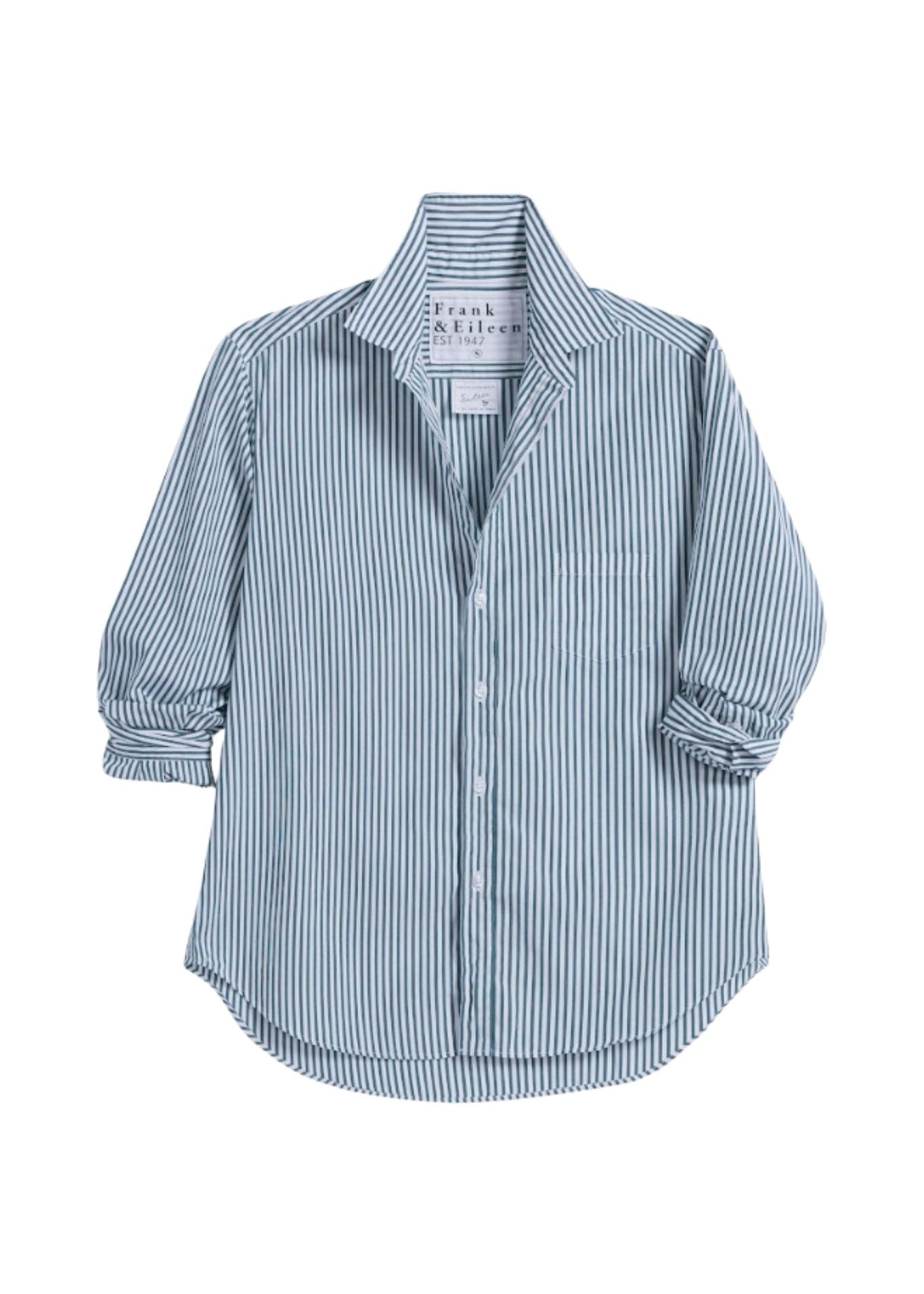 Frank & Eileen Eileen Relaxed Button-up Shirt - Vermillion