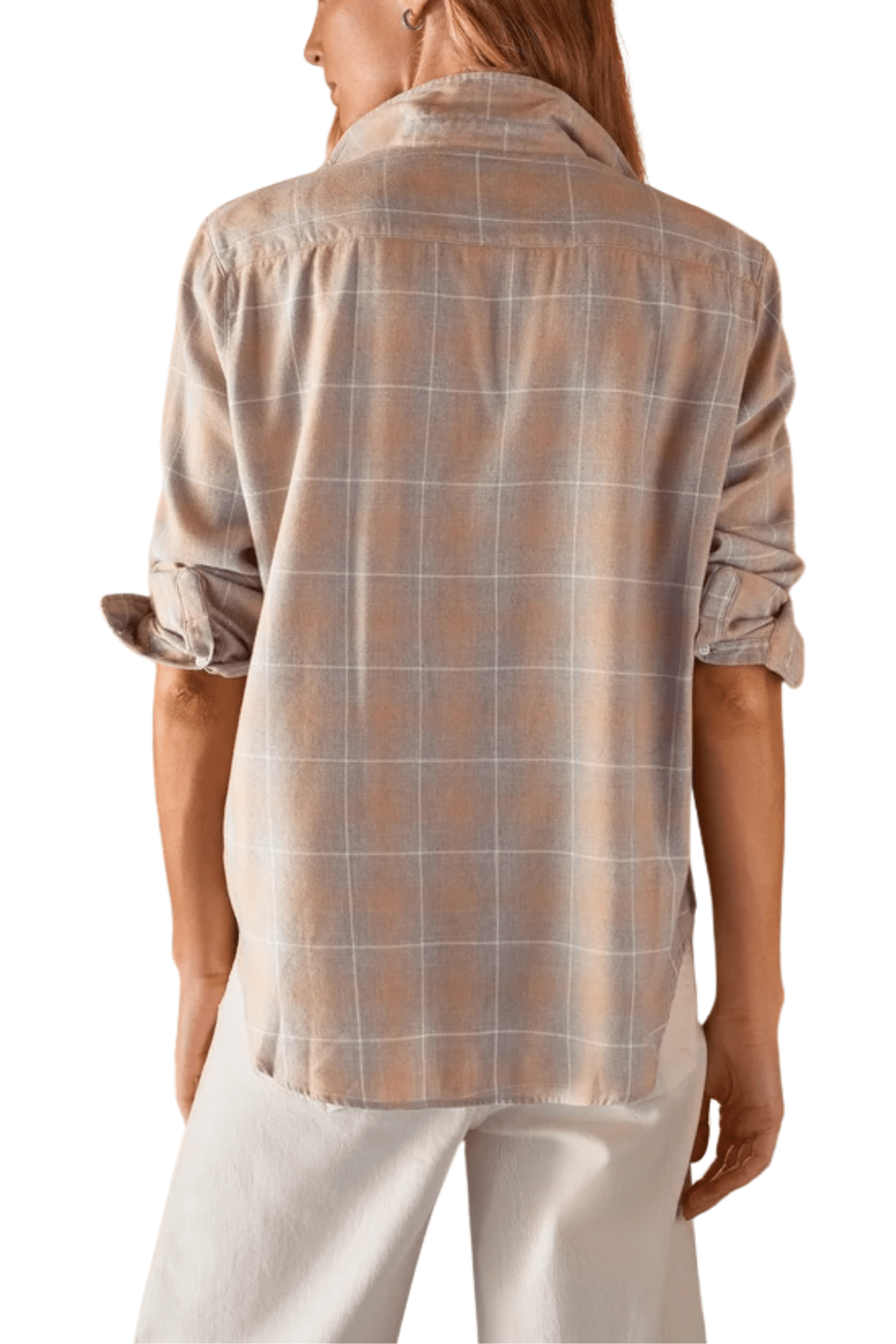 Frank & Eileen Eileen Relaxed Button-up Shirt - Vermillion