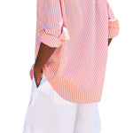 Frank & Eileen Eileen Relaxed Button-up Shirt - Vermillion