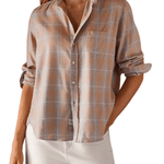 Frank & Eileen Eileen Relaxed Button-up Shirt - Vermillion