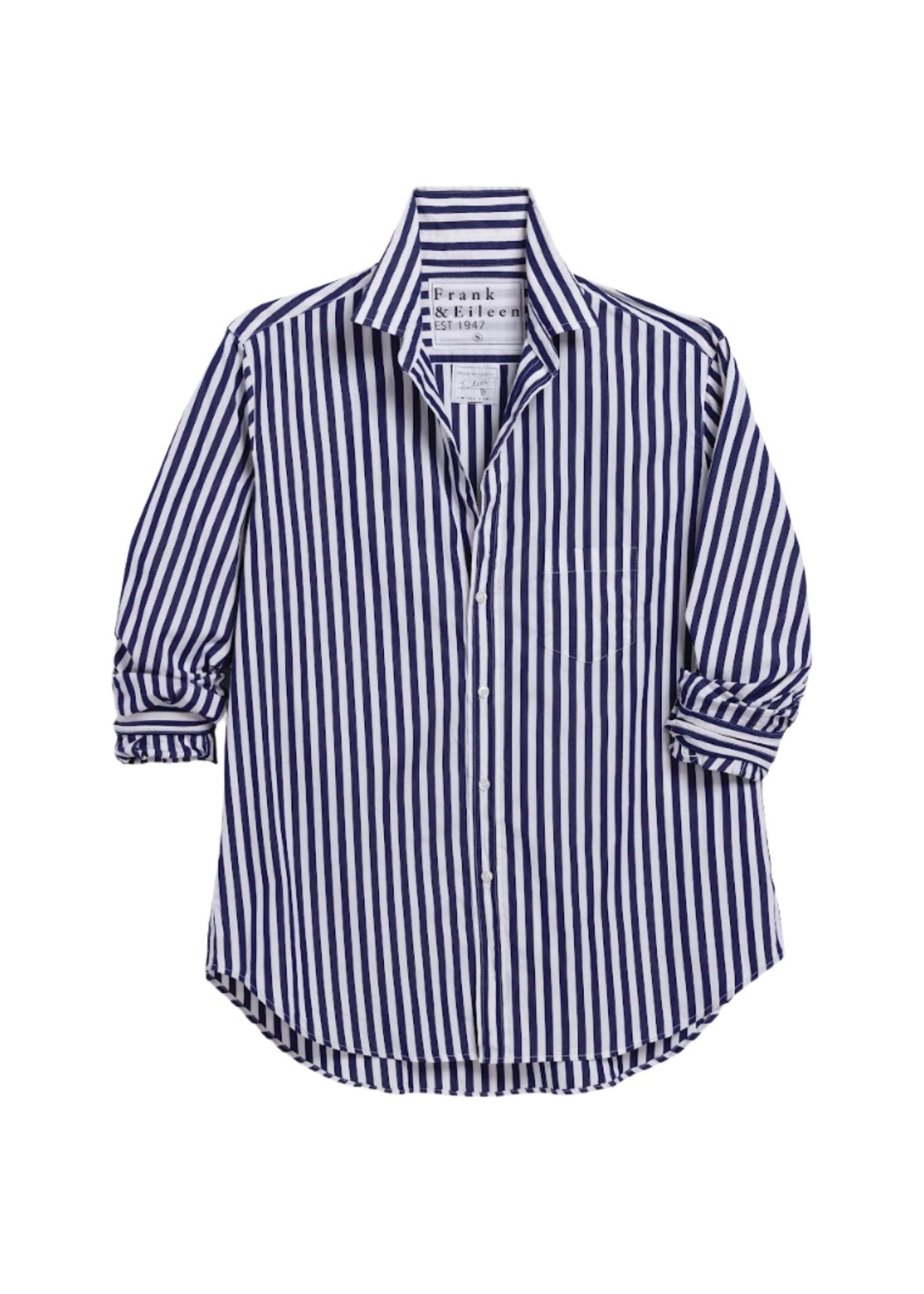 Frank & Eileen Eileen Relaxed Button - up Shirt - Vermillion