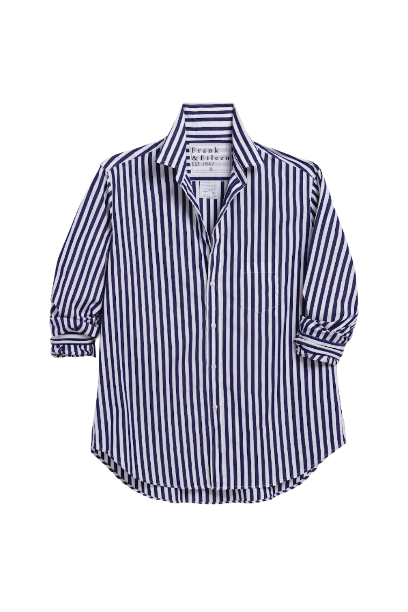 Frank & Eileen Eileen Relaxed Button - up Shirt - Vermillion