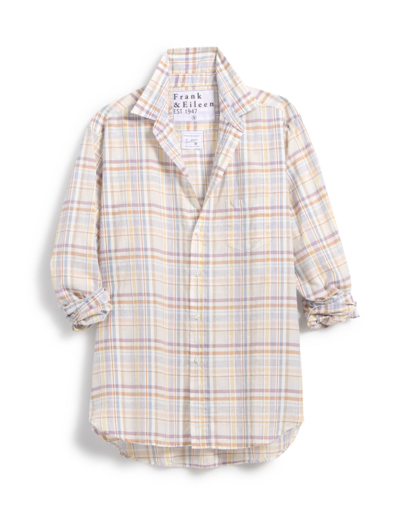 Frank & Eileen Eileen Shirt - Vermillion