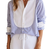 Frank & Eileen Eileen Tux Relaxed Button - up Shirt - Vermillion