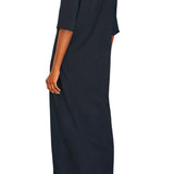 Frank & Eileen Emma Henley SS Maxi Dress - Vermillion