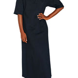 Frank & Eileen Emma Henley SS Maxi Dress - Vermillion